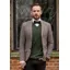 Massoti Lambswool V-Neck Jumper Forest L01 